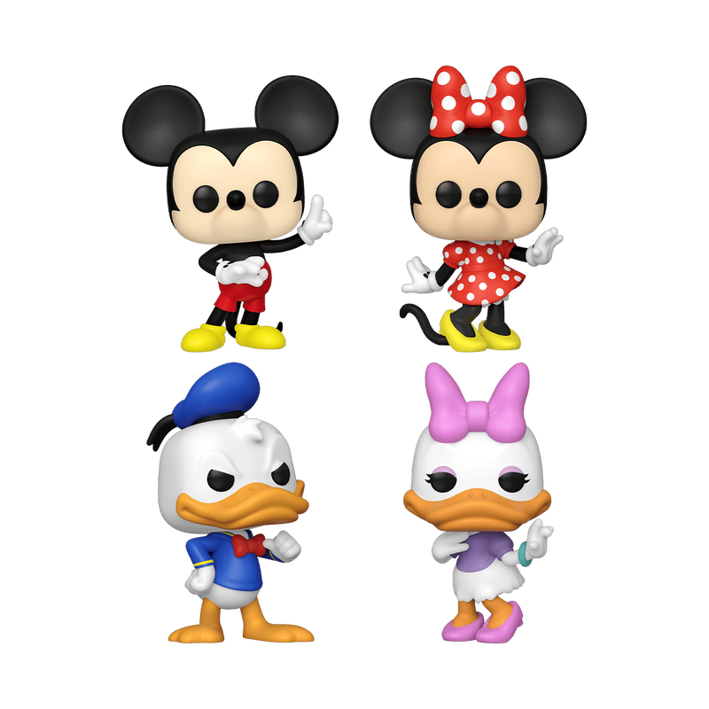 Disney Mickey y sus amigos, paquete de 4 (SE)