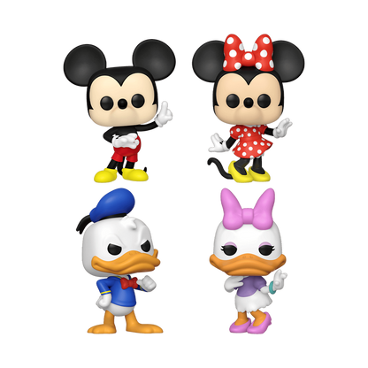 Disney Mickey y sus amigos, paquete de 4 (SE)