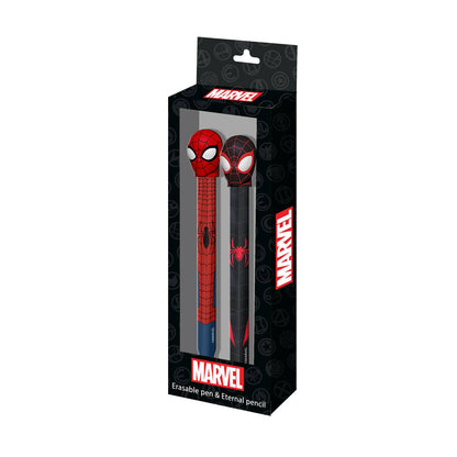 Set Diario + Penna Gel Cancellabile Marvel Spider-Man « Peter »