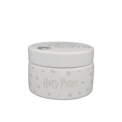 Boîte ronde en céramique Harry Potter - Hedwige