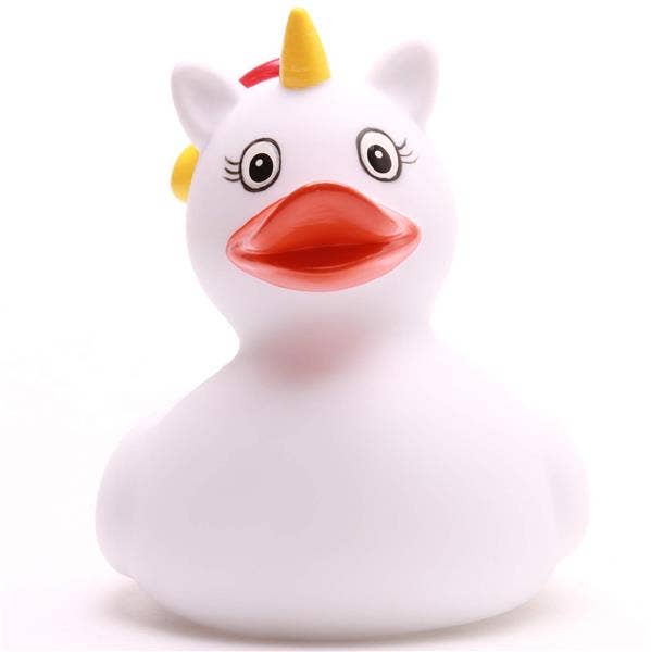 Pato unicornio - blanco