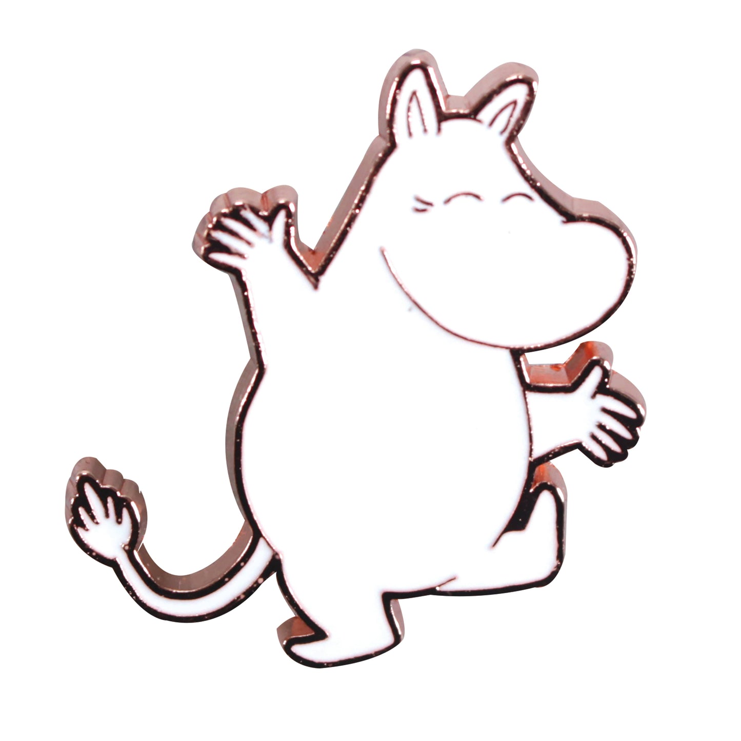 Spilla in metallo Troll Moomin