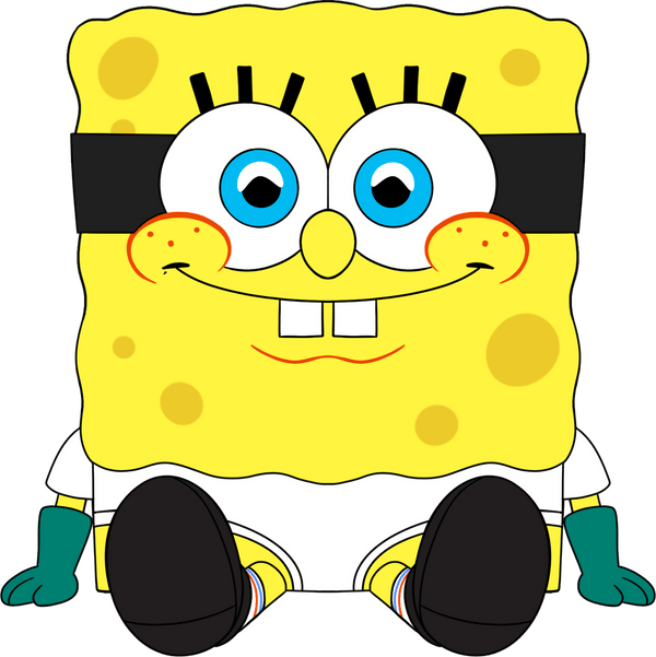 Mermaidman SpongeBob Plush (9in)