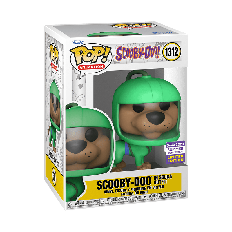 Pop! Scooby-Doo en Combinaison de Plongée