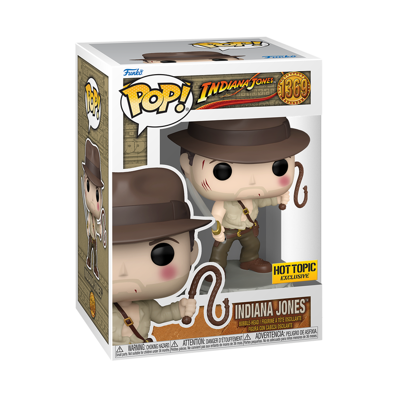 pop indiana jones with whip 1369