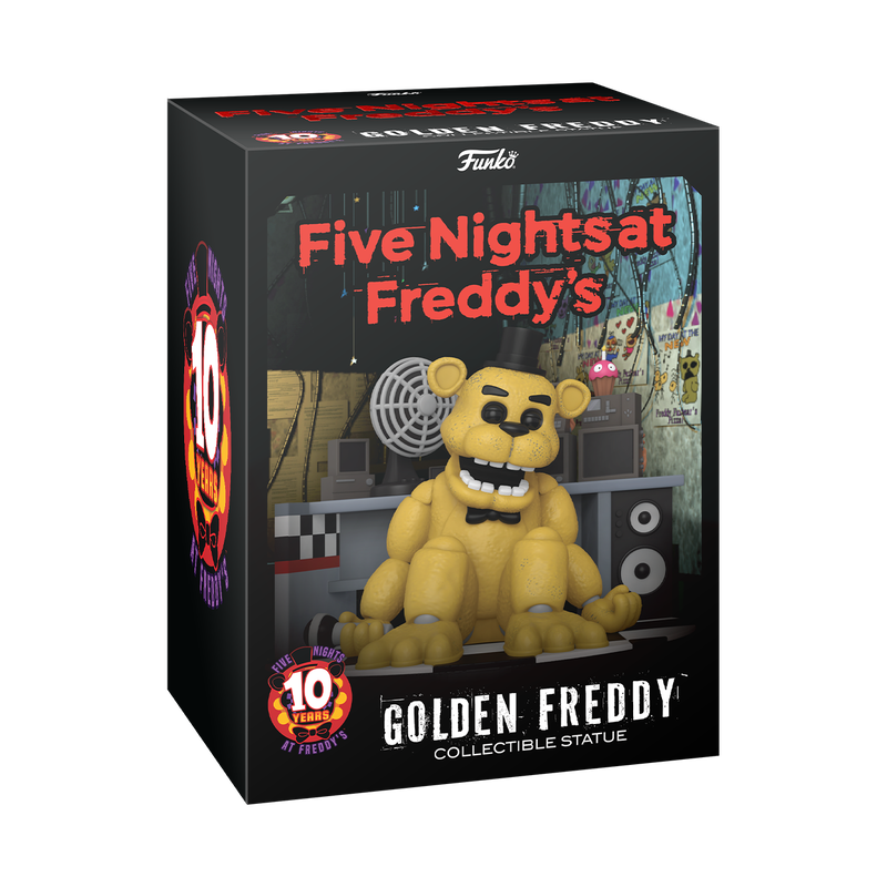 Gouden Freddy vinyl beeldje 