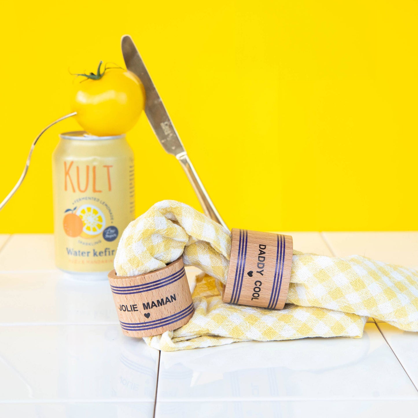 Wooden Napkin Rings – Family Collection