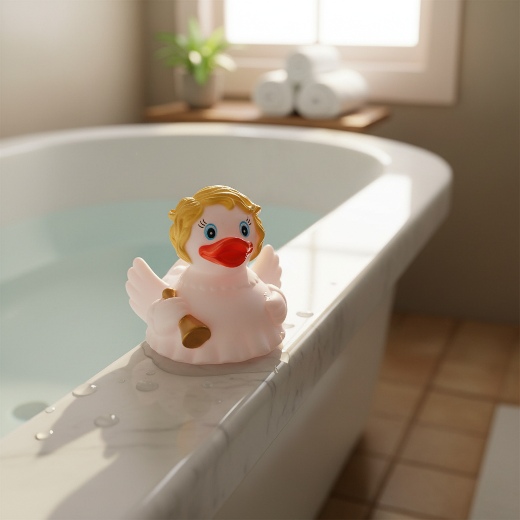 Canard Ange Blond