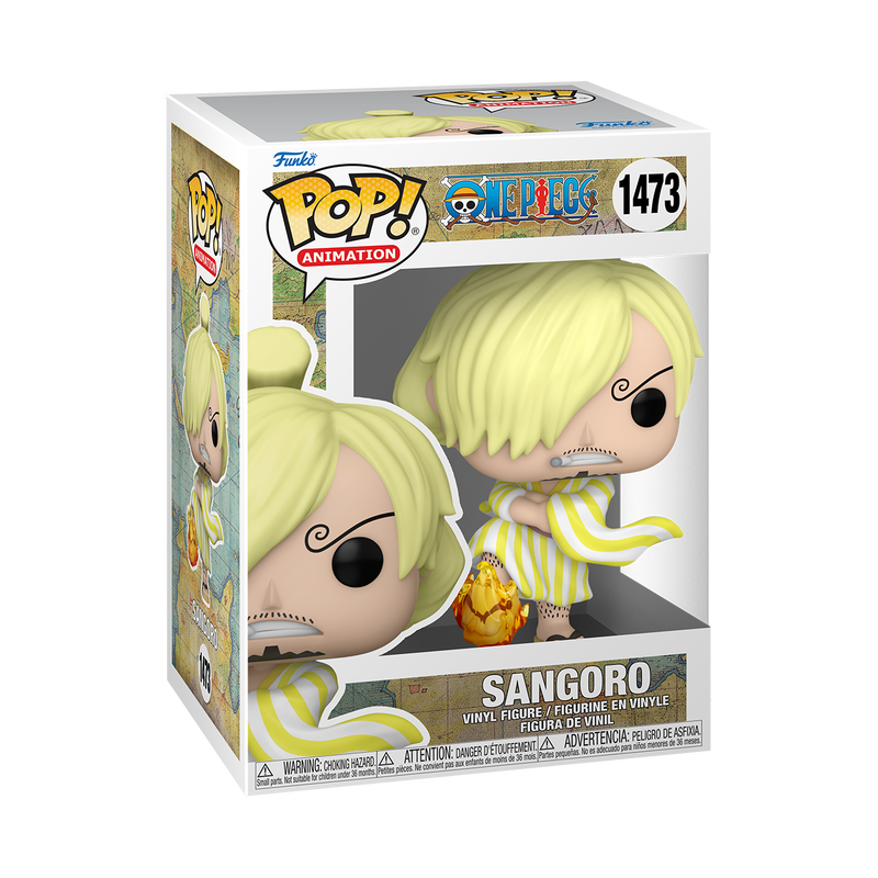 Pop! Sangoro com roupa de Wano 