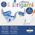 Origami para colorear - Ballena