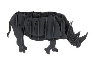 Modelo de Papel 3D - Rhinocéros