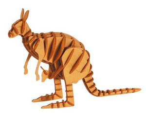 3D-Papiermodell - Kangourou