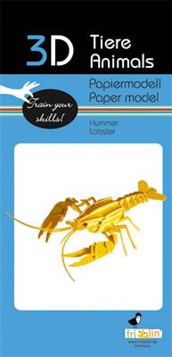3D-papieren model - Kreeft