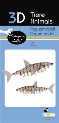 3D-papieren model - Haai