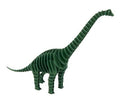3D Paper Model - Brachiosaure