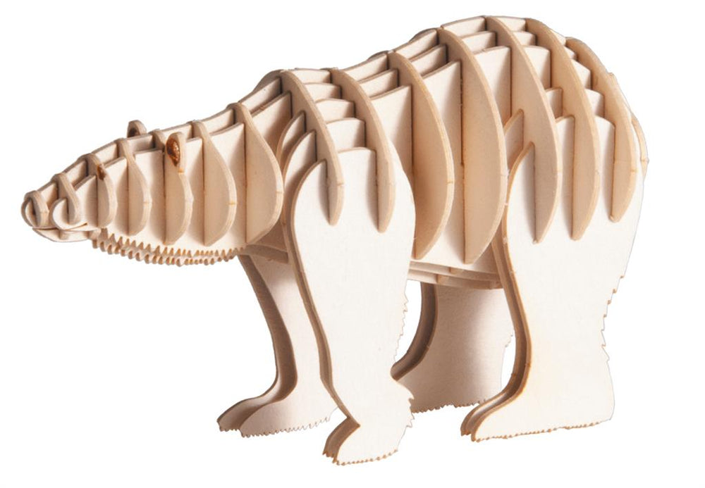 Modello di Carta 3D - Orso Polare