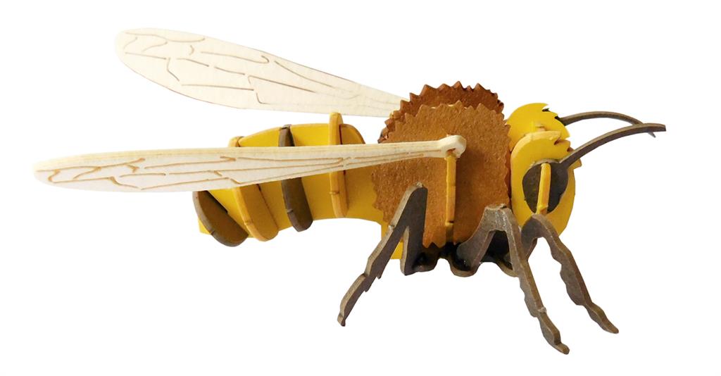 Modèle en Papier 3D - Abeille