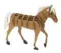 Modelo de Papel 3D - Cheval Haflinger