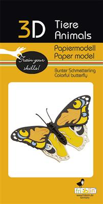 Modelo de papel 3D - Borboleta