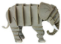 3D-Papiermodell - Grauer Elefant