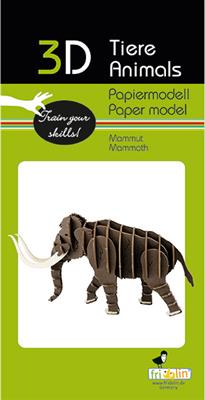 Modello di carta 3D - Mammut