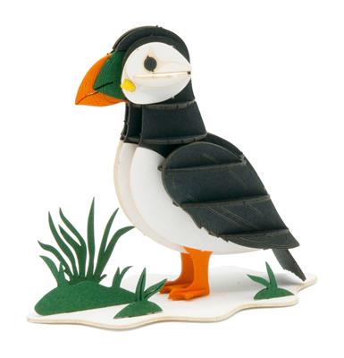 3D-papieren model - Papegaaiduiker