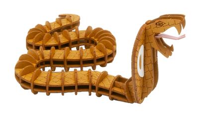 Modelo de papel 3D - Cobra