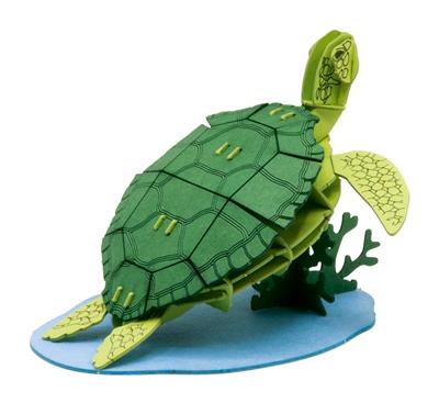 Modello di carta 3D - Tartaruga marina