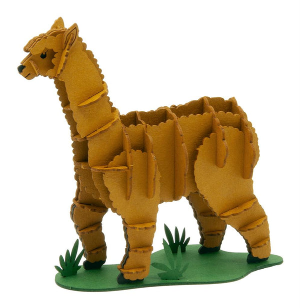 3D-papieren model - Alpaca