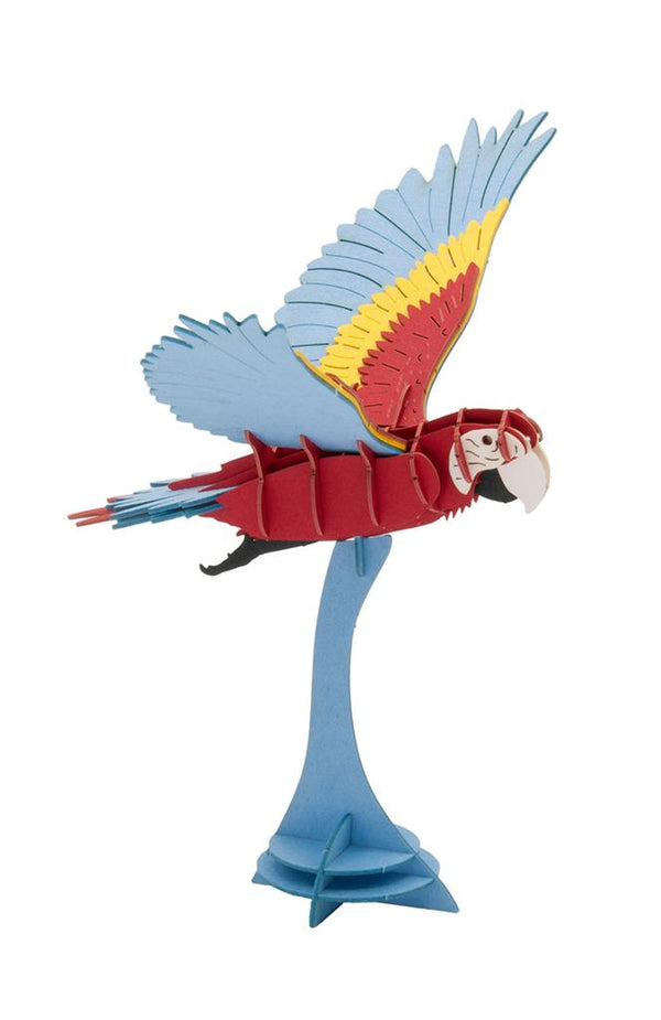 3D-papieren model - Vliegende ara