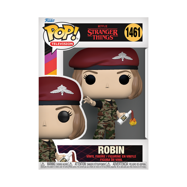 Funko Pop! Robin avec Cocktail Molotov – Stranger Things