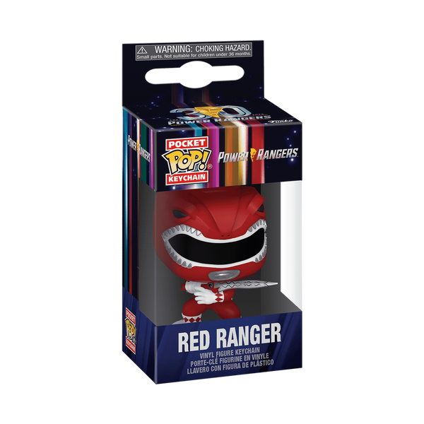 Funko Pop! Keychain Ranger Rouge – Power Rangers