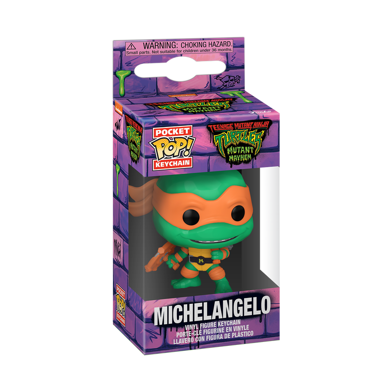 Portachiavi Pop! Michelangelo - Mutant Mayhem 