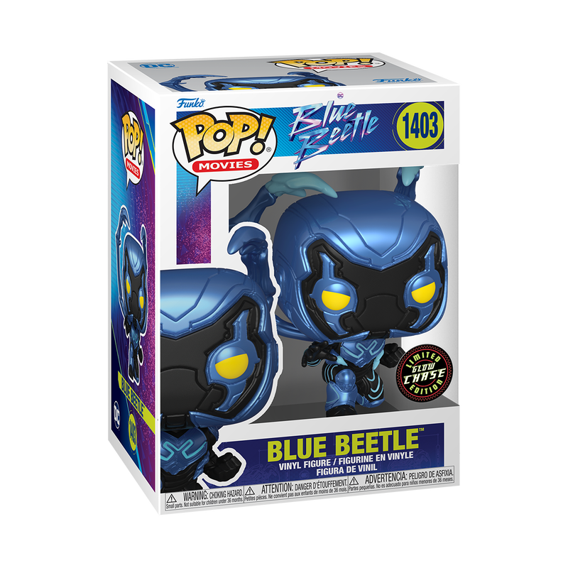 pop blue beetle crouching 1403