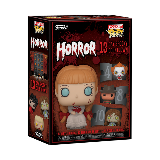 pocket pop horror 13 day spooky countdown calendar