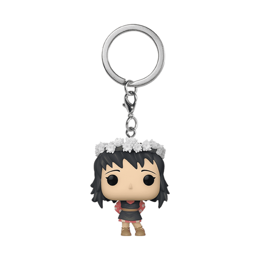 Makomo Pop! Keychain Demon Slayer: Kimetsu no Yaiba porte-clés Pocket POP! Vinyl Makomo (Flower Headdress) 4 cm