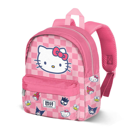 Mochila de ajedrez de Hello Kitty para preescolar