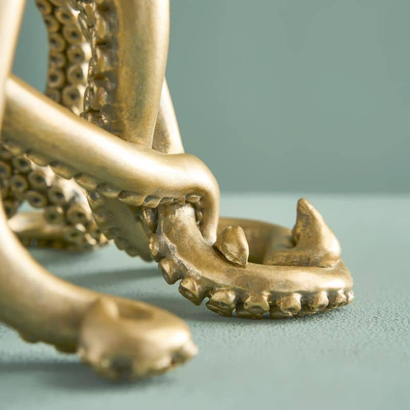 Lámpara de mesa Baby Otto Octopus dorada