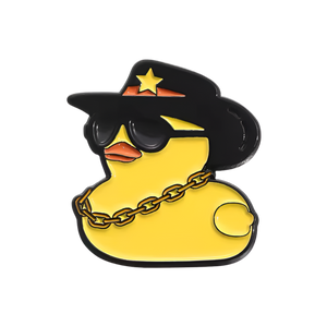 Pin's Canard Jaune Gangsta