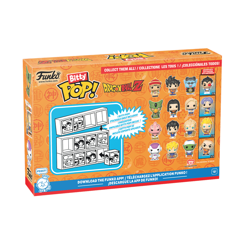 Bitty Pop! Dragon Ball Z 4er-Pack Serie 2