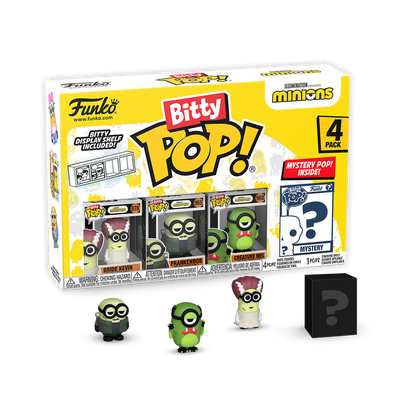 ¡Pequeño pop! PAQUETE de 4 Minions - Serie 2 - RESERVA*