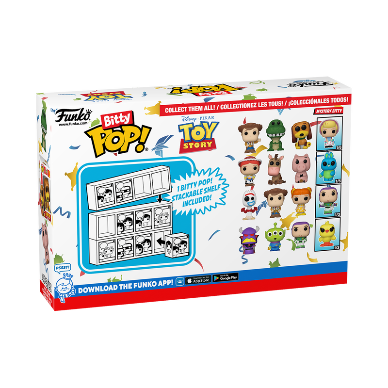 Bitty Pop! Toy Story 4-pack serie 1
