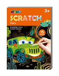 Libro Scratch Art Mini A6 - Coches