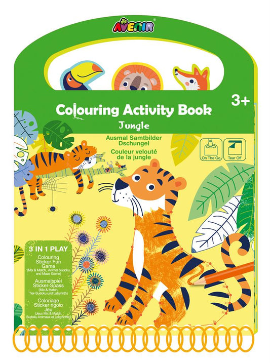 Jungle activity book 