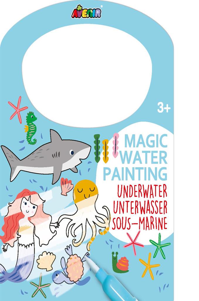 Pintura al agua - Vida submarina