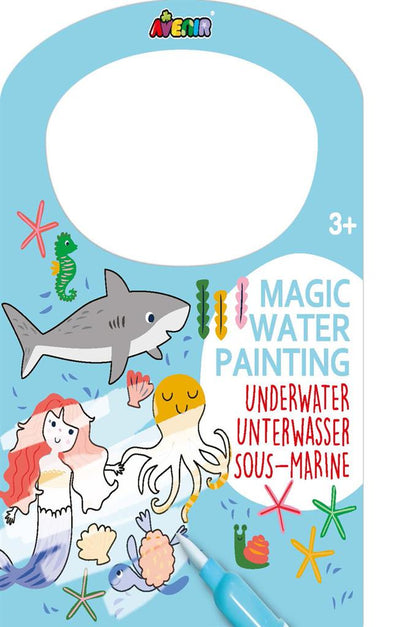 Pintura al agua - Vida submarina