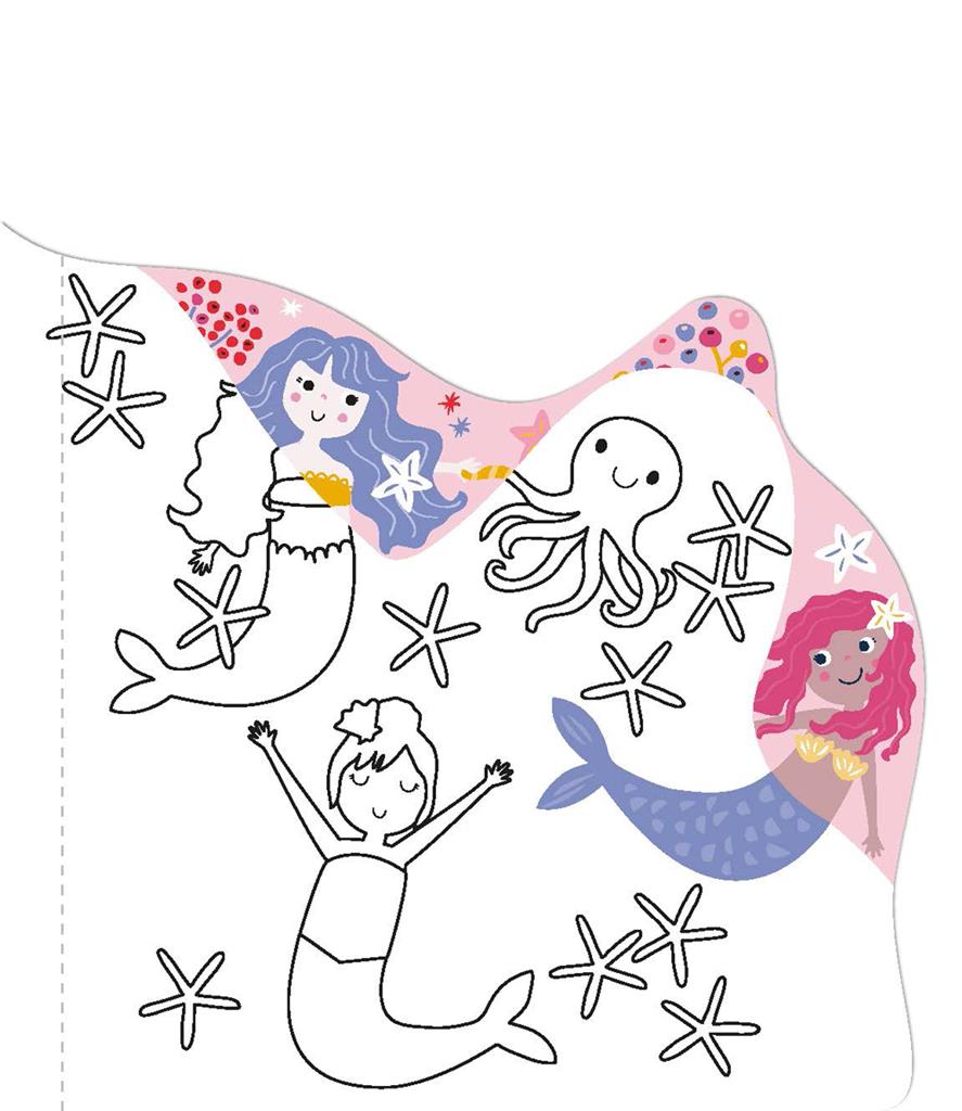 Pintura al agua - Vida submarina