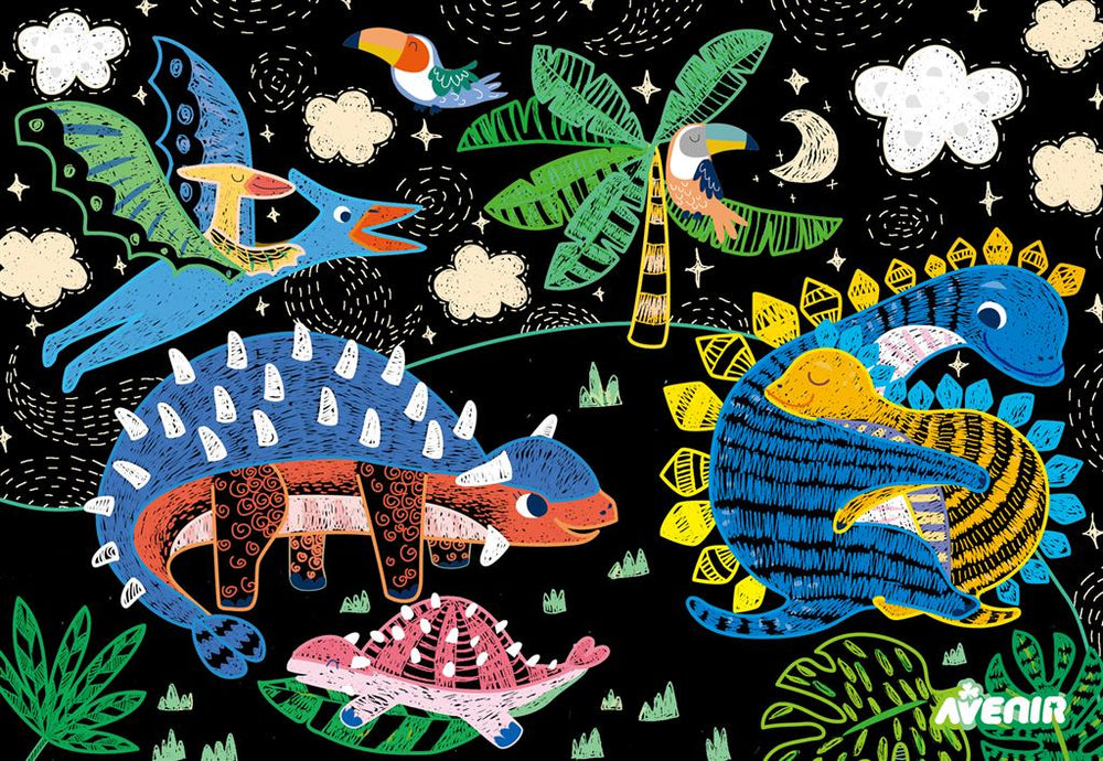 Scratch d'Apprentissage - Dinosaures