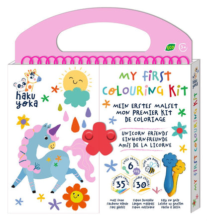 My First Coloring Kit - Unicorn Friends 