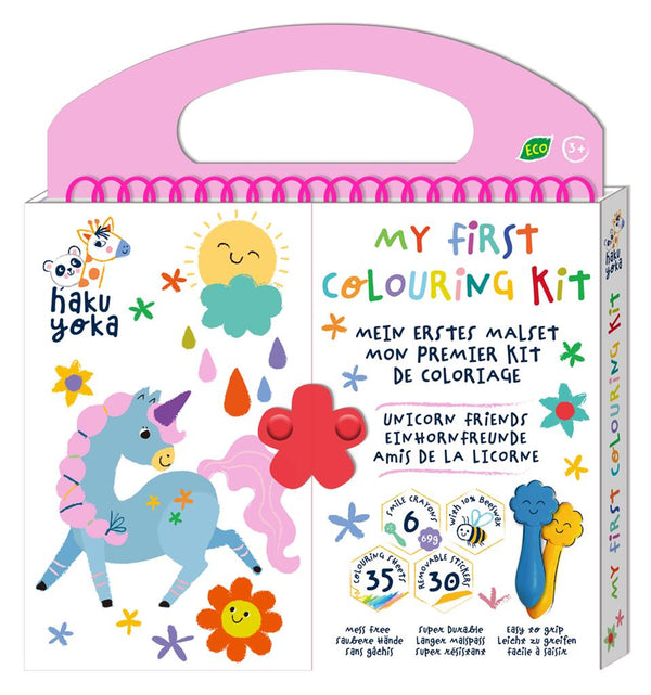 Il mio primo kit da colorare - Amici unicorno 